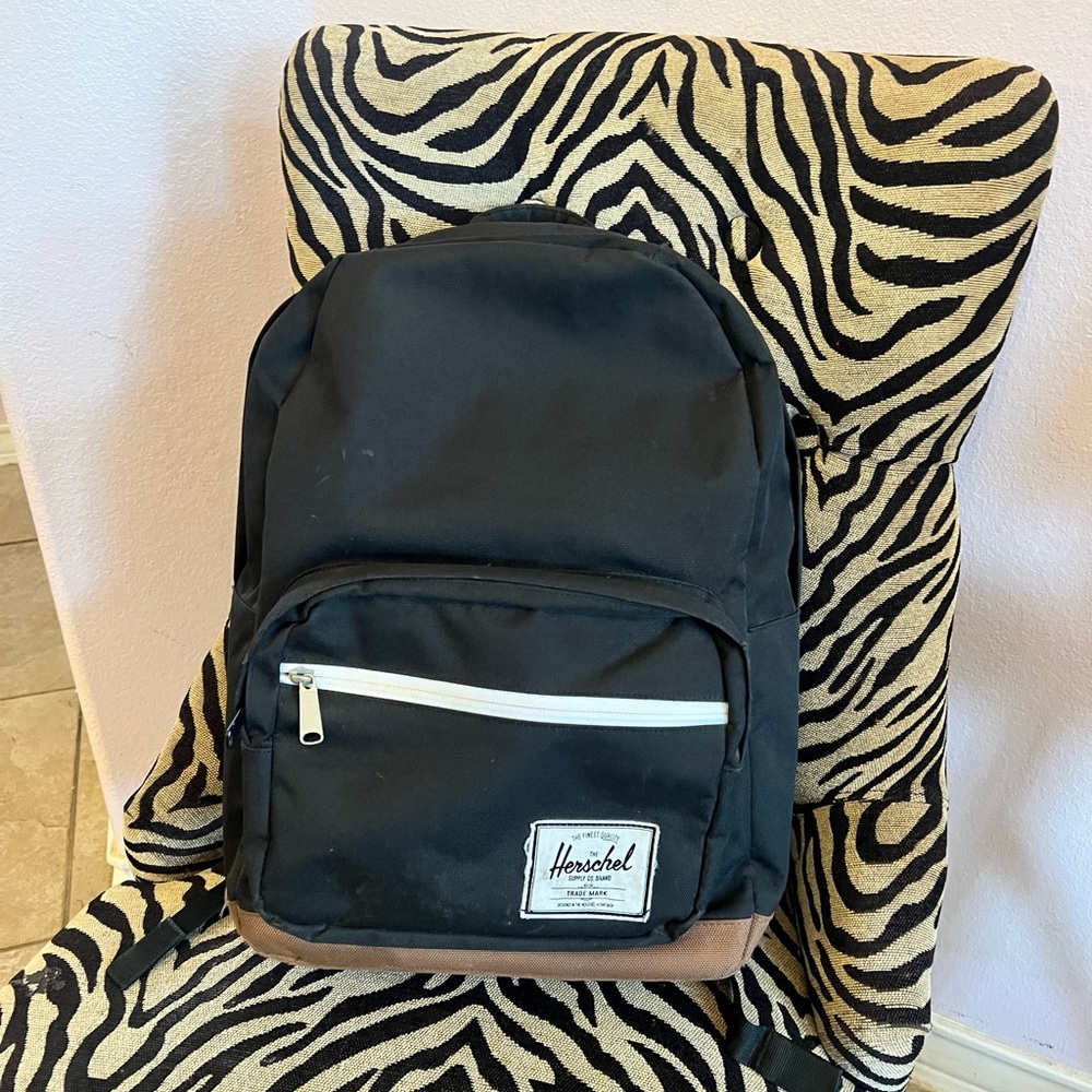 Herschel Supply Company Black and Brown Men's Backpack